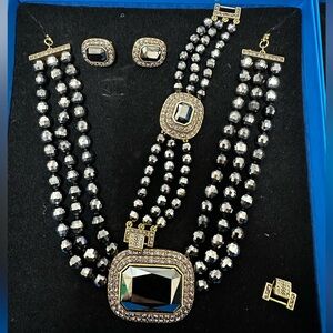 Heidi Daus Jewelry Set (Necklace, Bracelet, Earrings)